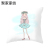 Ballet Dancing Girls Pillow Cover Home Fabric Sofa Cushion Cushion Cover Wholesale