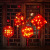 New Year Decoration Sucker Lamp Spring Festival Doorway Decoration Fu-Character Lantern New Year's Day New Year Showcase Decoration Small Colored Lights