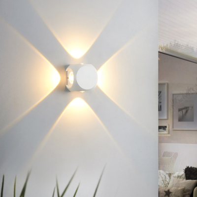 [Dice Type Wall Lamp] LED Wall Lamp Outdoor Waterproof Dustproof Wall Decoration Light Balcony Aisle Corridor Courtyard Wall Lamp