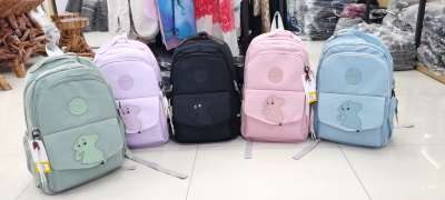 New Cute Girls Backpack Large Capacity Leisure Bag Good Fabric Simple Backpack Portable