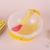 Transparent Snack Catcher with Temperature Sensitive Spoon Baby Training Bowl Set SpoonTemperatureSensitiveColorChanging