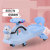 Baby Swing Car Bobby Car Balance Car Baby Swing Car Scooter Luge Leisure Fitness Luminous Stroller