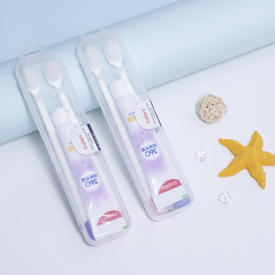 Spot Portable Travel Toothbrush Washing Set Oral Cleaning Family Universal Three-in-One Toothpaste Toothbrush