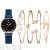 Watch Women's New Hot Sale Quartz Strap Bracelet Five-Piece Set Trendy Ladies Watches Bracelet Set Casual