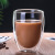 Wholesale Thickened Double Layer Glass Cup Egg-Shaped Cup Heat Insulation Household Coffee Cup Cup Juice Cup Milk Cup