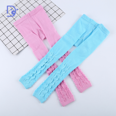 New Spring and Summer Thin Child Girl Leggings Baby Girl Pants Dance Pants Slim Fit Bottom Pants Factory Direct Sales