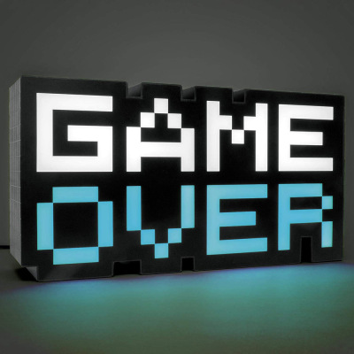 New Game over Game Ambience Light Mosaic Icon Light Three Gear Adjustment Multicolor Flashing Small Night Lamp
