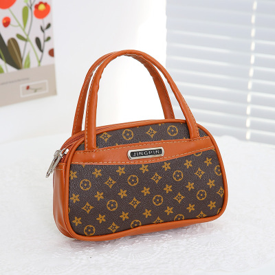 2021 New Middle-Aged Mother Bag Handbag Elderly Mobile Phone Bag Grocery Coin Purse Middle-Aged and Elderly Hand-Carrying Bag