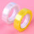 Adhesive Tape Factory Wholesale High Adhesive Stationery Adhesive Tape Hand Tear Small Tape Office Handmade Packaging Transparent Narrow Sticky Tape Wholesale