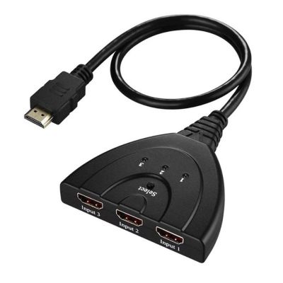 TV Monitor HDMI Interface Extended HD Video Three-Input and One-Output Converter 3 in 1 out HDMI Switcher
