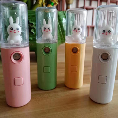 Cute Pet Water Replenishing Instrument USB Rechargeable Humidifier Cute Doll Nano Spray Device Cold Spray Hydrating Beauty Instrument