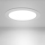 Akkostar 25 Inch-7W Led Concealed Panel Light Downlight White Light Warm Light