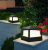 LED Outdoor Waterproof Wall Lamp European Aisle Balcony Wall Garden Lamp Garden Hotel Lawn Led Pillar Lamp