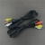 3.5 Male Connector to 3 Lotus Head Male Cable Audio Video 1 Minute 3av Cable TV Output 1 Minute 3 1.5 M