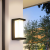 LED Wall Lamp Outdoor Waterproof Indoor and Outdoor Wall Lamp Modern Minimalist Villa Garden Lamp Aisle Balcony Induction Wall Lamp
