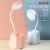 USB Charging Creative Dormitory Desk Lamp Eye Protection Creative Nordic Style Pen Holder Mobile Phone Desk Lamp with Support Small Night Lamp