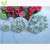 3PCS Snowflake Shape Plunger Cutter Sugar Cream Craft Biscuit Plunger Cutters Silicone Mold Cake Decor Tools