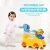 Children's Toys Swing Car Four-Wheel Baby Walker Scooter Four-in-One Dandy Cart Music Cartoon Swing Car