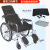 Manual Folding Wheelchair Lying Completely Half Lying Backrest Three-Gear Adjustable Scooter for Foreign Trade