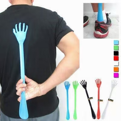 Dual-Use Back Scratcher Extended Old Music Plastic Shoe Lifter