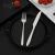 Factory Supplier Stainless Steel Tableware Western Food Knife And Fork Two-Piece Set Steak Knife And Fork Set Laser Logo