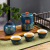 Japanese Style Travel Tea Set One Pot Fills Three Cups Quick Cup Outdoor Portable Office Customized Gifts Gift Gift