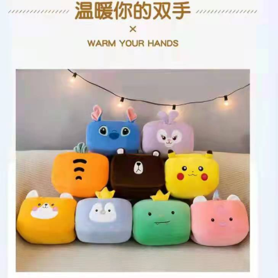 Hand Warmer Pillow Warm Hand Pillow Doll Cute Plush Toy Winter Muffle with Hands Hand Warmer Christmas Gift for Girls