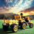 Large off-Road Electric Tractor Novelty Toy Boys and Girls Baby Electric Toy Engineering Car Stroller Stall Gift