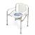 Stainless Steel Toilet Potty Seat Foldable Height Adjustable for the Elderly for Foreign Trade