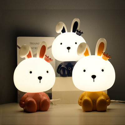 Cartoon Touch Dimming LED Table Lamp Three-Speed Dimming Small Night Lamp Children Bedside Lamp Sexy Ambience Light Gifts