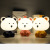 Cartoon Touch Dimming LED Table Lamp Three-Speed Dimming Small Night Lamp Children Bedside Lamp Sexy Ambience Light Gifts