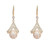 Trendy Pearl Earrings Women's Korean-Style Temperamental Personalized and All-Match Jeweled Earrings High-Grade Ear Rings