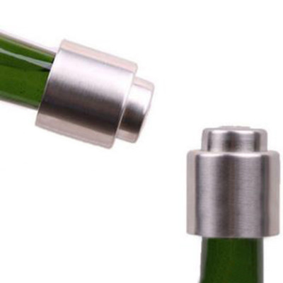 Wholesale Stainless Steel Wine Stopper Press Type Wine Stopper Crisper Wine Stopper Champagne Plug