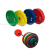 Multi-Color Olympic Rubber Plates