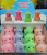 Cross-Border Hot Rose Bear Flour Water Beads Toy Decompression Squeezing Toy TPR Decompression Kneading Toys Wholesale