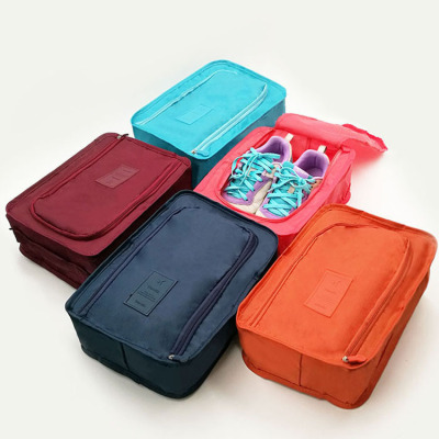 Travel Folding Shoe Storage Bag Dustproof Portable Shoe Bag Multifunctional Footwear Portable Pouch Small Shoe Bag