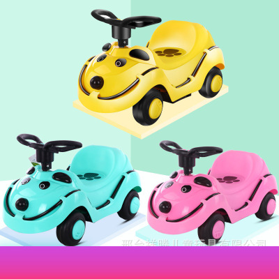 Children's Scooter Walker Baby Swing Car Luge Balance Car Luminous Stall Toy Car Fitness Equipment