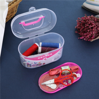 Treasure Chest Portable Sewing Tool Sewing Needle Handmade Embroidery Needlework Cross Stitch Sewing Kit