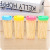 Lighter-Shaped Bamboo Toothpick Portable Bamboo Stick for Travel Wholesale Stall Supply