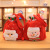 Christmas Decoration Flannel Fabric Candy Handbag Children's Kindergarten Mall Christmas Apple Gift Bag Supplies