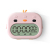Cute Mute Pudding Timer Student Exam Cartoon Electronic Timer with Vibration Alarm Clock
