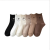 Women's Socks Summer Mid-Calf Ins Japanese Cute Curling Cartoon Bear Trendy Student Lightweight Cotton Socks Tube Socks