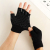 Yifan Autumn and Winter Outdoor Riding Cold-Proof Warm Keeping Sports Fashion Trend in Stock Wholesale Five Half Finger Finger Gloves