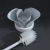 S28-5452 Home Creative Petal Opening and Closing Toilet Cleaning Brush Removable No Dead Angle Long Handle Toilet Brush