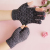 Yifan Autumn Winter Outdoor Riding Warm Keeping Sports Cold Protection Fleece Comfortable Fashion Two Half Finger Acrylic Knit Gloves