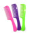 Colorful Plastic Handle Comb Practical Large Comb Cross-Border Foreign Trade Comb