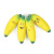 Exclusive for Cross-Border Squeeze Banana Vent Toy TPR Simulation Banana Squeezing Toy Slow Rebound Vent Flour Ball