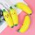 Exclusive for Cross-Border Squeeze Banana Vent Toy TPR Simulation Banana Squeezing Toy Slow Rebound Vent Flour Ball