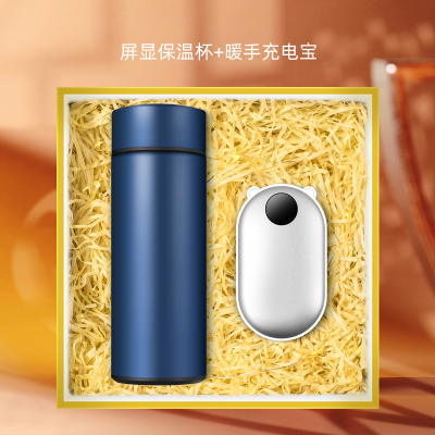 Rechargeable Hand Warmer Gift Set Enterprise Company Annual Meeting Gift Customer Staff Souvenir Gift Customization