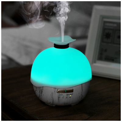 Ultrasonic Atomization Wood Grain Aroma Diffuser Ultrasonic Ultrasonic Aroma Diffuser 400ml Large Capacity Creative Aroma Diffuser